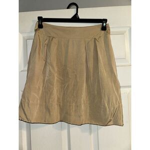 Banana Republic Gold Skirt‎ Size 8